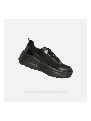 Black Women's Geox Xtors Sneakers - Women's