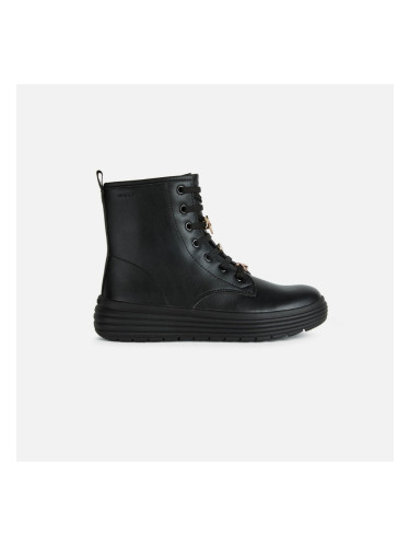 Black Girls Ankle Boots Geox Phaolae - Girls