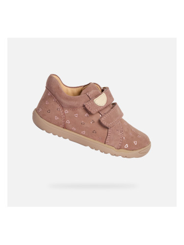 Pink Girls Shoes for First Steps Geox Macchia Girl - Girls