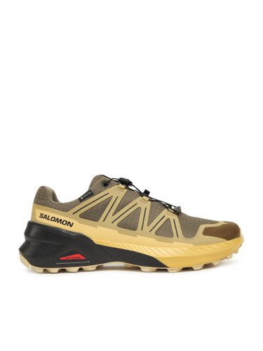 Маратонки за бягане Salomon Speedcross Peak Gore-Tex L47853100 Кафяв