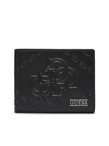 Портфейл Guess SMBOMG LEA20 Черен