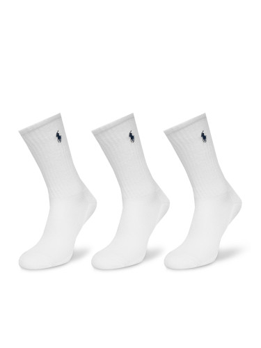 Дълги чорапи Polo Ralph Lauren 455918021001 Бял