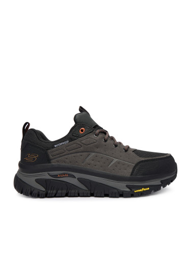 Туристически Skechers Arch Fit Road Walker 237688 CCBK Сив