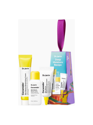 Dr. Jart+ Holiday Ceramidin™ Deep Moisture Recipe подаръчен комплект с церамиди