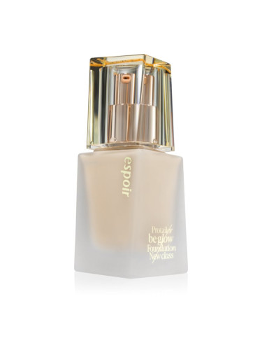 espoir Pro Tailor Foundation Be Glow хидратиращ фон дьо тен за озаряване на лицето цвят 21 Ivory 30 гр.