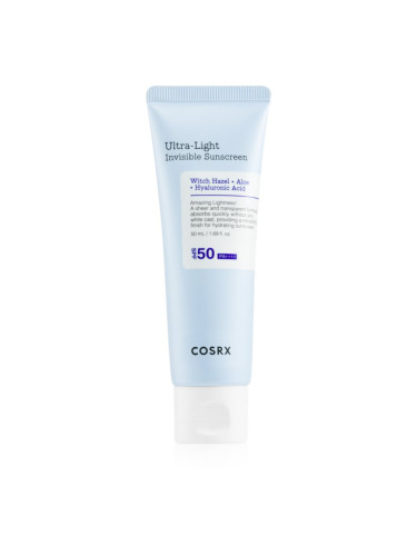 Cosrx Ultra-Light Invisible Sunscreen ултра лек слънцезащитен крем за лице и тяло SPF 50+ 50 мл.