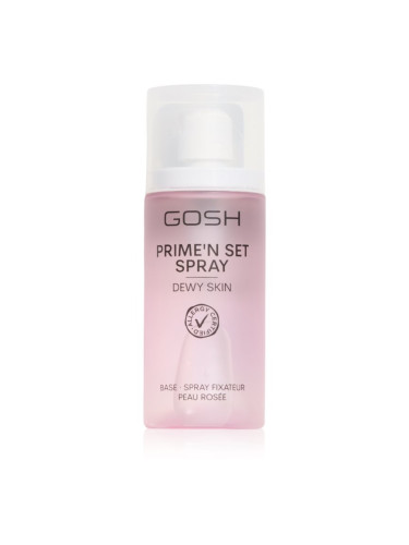 Gosh Prime'n Set Dewy Skin озаряващ фиксиращ спрей за лице 50 мл.