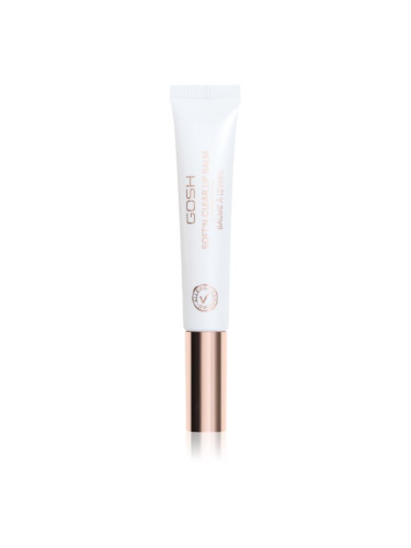 GOSH COPENHAGEN Soft'n Clear Lip Balm подхранващ блясък за устни цвят 002 Sparkling Glaze 8 мл.