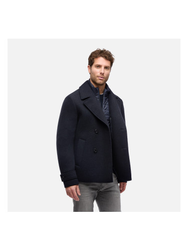 Men's Dark Blue Coat Geox Claudio - Men's
