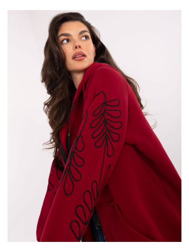 Sweatshirt-RV-BL-A911.22-burgundy