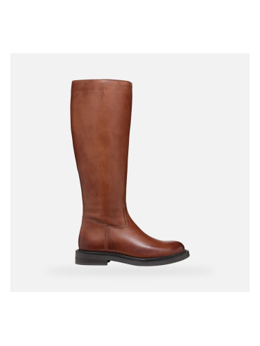 Brown Women's Geox Serilda Boots - Women's