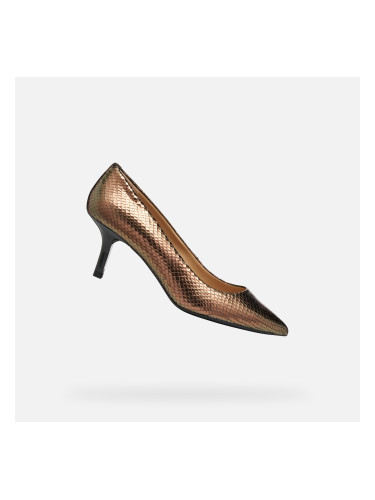 Gold Women's Pumps Geox Kleopy - Women's
