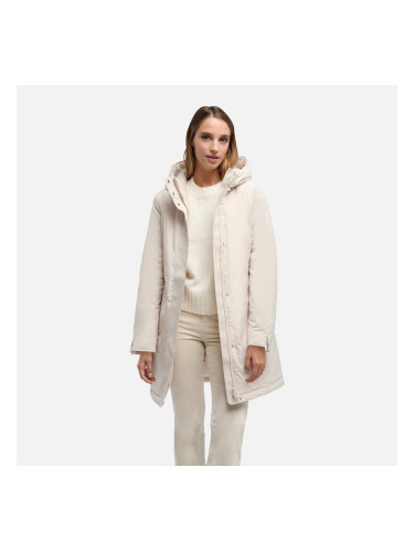 Cream Women's Parka Geox Spherica - Women's
