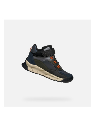 Geox Flexyper Pro Boy B Boys' Dark Blue Ankle Boots - Boys