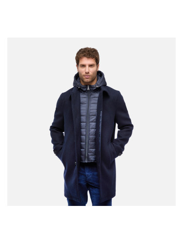 Men's Dark Blue Coat Geox Monreale - Men's