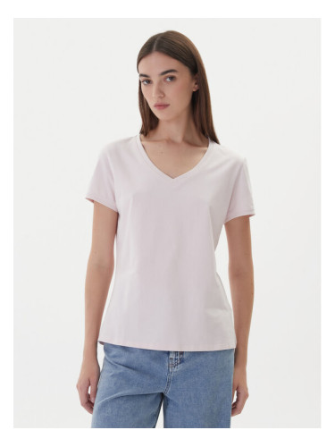 Guess Тишърт W2YI45 J1314 Розов Slim Fit