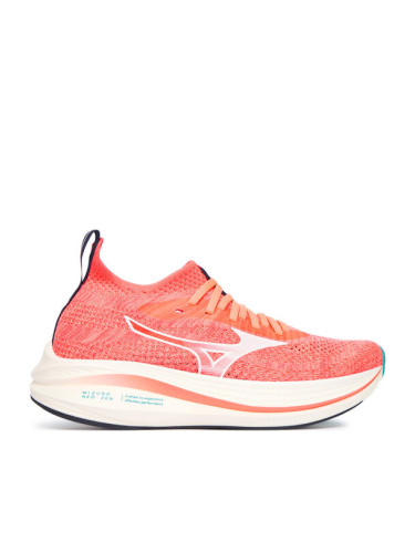 Mizuno Маратонки за бягане Neo Zen J1GD2586 Коралов