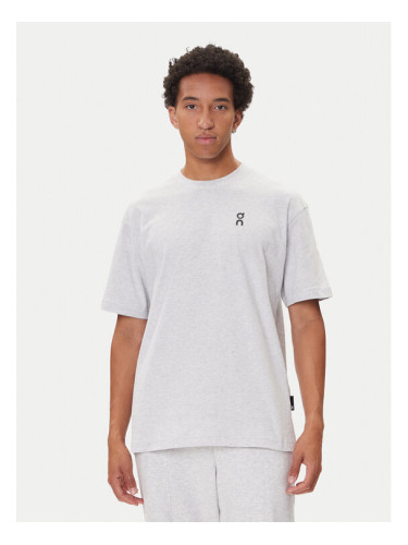 On Тишърт Club-T 1ME1005 Сив Relaxed Fit