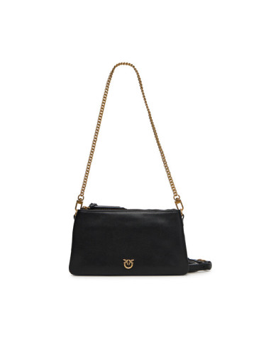PINKO Дамска чанта Double Mini Al 25-26 PLTT 105359 A0QO Черен