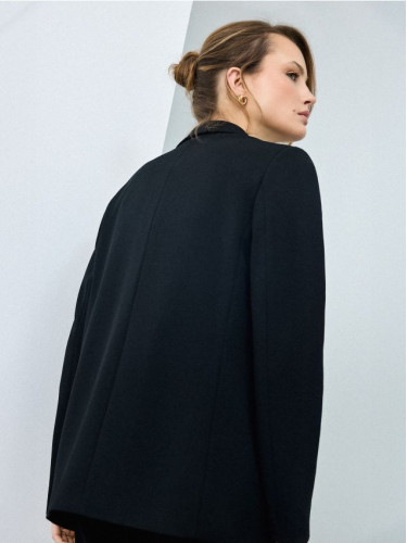 Mohito - Сако с права кройка - черен