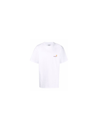 Carhartt WIP S/S American Script T-Shirt  Мъже - Тениски Carhartt WIP - Бял - I029956_02_XX-XL - Size: XL