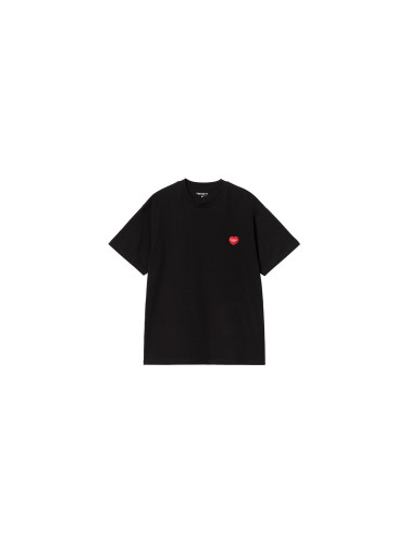 Carhartt WIP S/S Heart II Hartt T-Shirt Black Мъже - Тениски Carhartt WIP - Черен - I035203_89_XX-L - Size: L