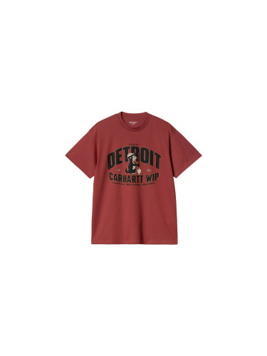Carhartt WIP S/S Underground T-Shirt Red Мъже - Тениски Carhartt WIP - Червен - I034642_2P4_XX-M - Size: M