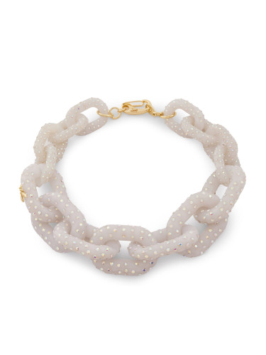 Колие Patrizia Pepe 2J2518/V037-S623 Бял