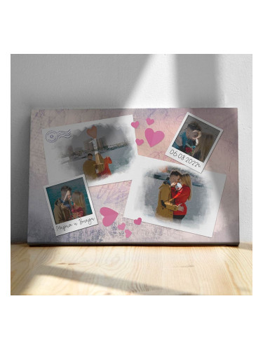 Картина от канава – Любовен колаж