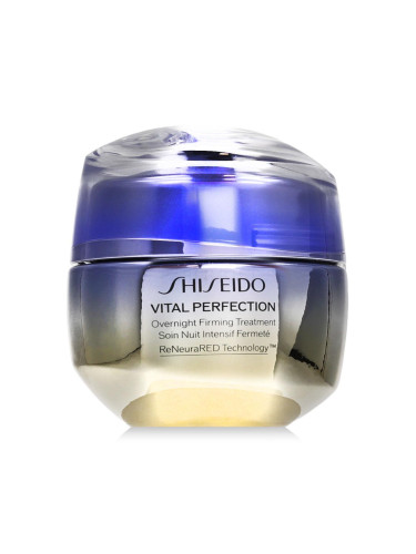 Shiseido Vital Perfection Overnight Firming Treatment Нощен крем за лице за жени 50 ml