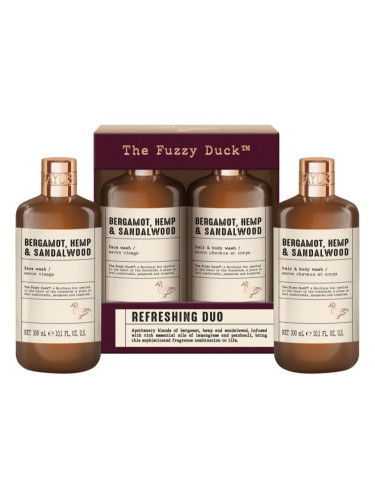 Baylis & Harding The Fuzzy Duck Bergamot, Hemp & Sandalwood подаръчен комплект за мъже