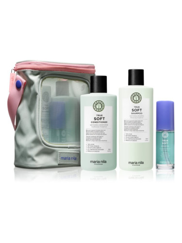 Maria Nila True Soft Beauty Bag подаръчен комплект за суха коса
