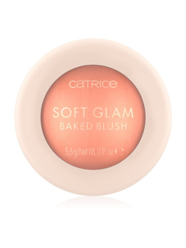 Catrice Soft Glam освежаващ руж цвят 020 Peachy Breeze 5.6 гр.