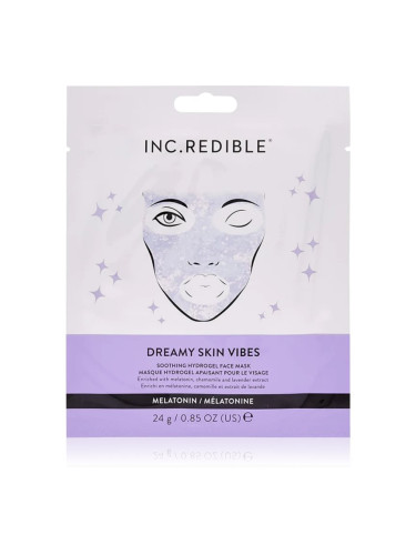 Nails Inc. INC. Redible Dreamy Skin Vibes хидрогелна маска с успокояващ ефект 24 гр.
