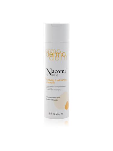 Nacomi Next Level Purifying and refreshing shampoo почистващ шампоан с освежаващ ефект 250 мл.