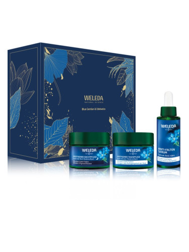 Weleda Blue Gentian & Edelweiss подаръчен комплект с лифтинг и стягащ ефект