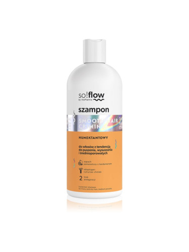 so!flow Frizzy and Dry Hair Humectant Shampoo изглаждащ шампоан против цъфтене 300 мл.