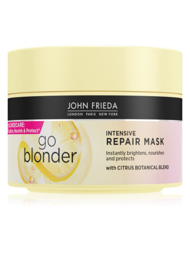 John Frieda Go Blonder Intensive Repair Mask интензивна регенерираща маска 250 мл.