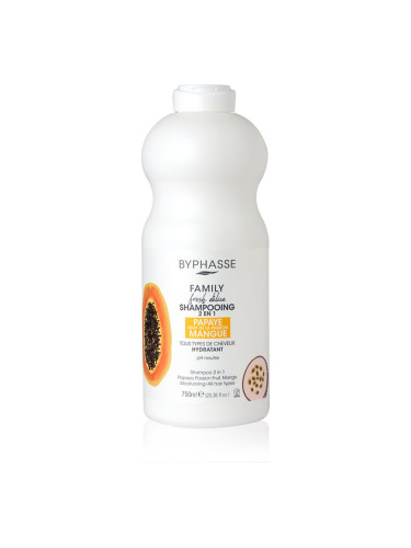 BYPHASSE Fresh Délice шампоан и балсам 2 в1 750 мл.