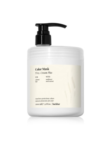 FarmaVita Backbar Color хидратираща и подхранваща маска за боядисана коса 1000 мл.