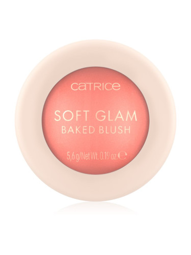 Catrice Soft Glam освежаващ руж цвят 030 Cheeky Coral 5.6 гр.