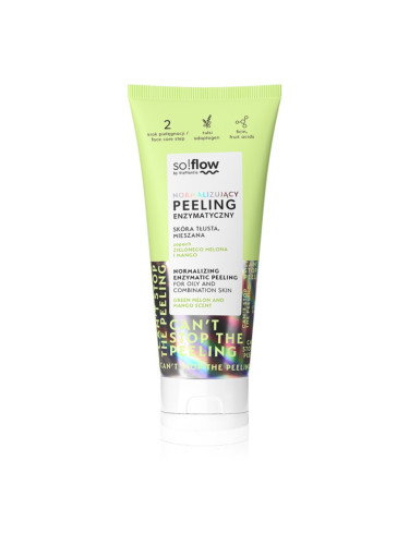 so!flow Normalizing Face Peeling дълбоко почистващ пилинг за мазна кожа 75 мл.
