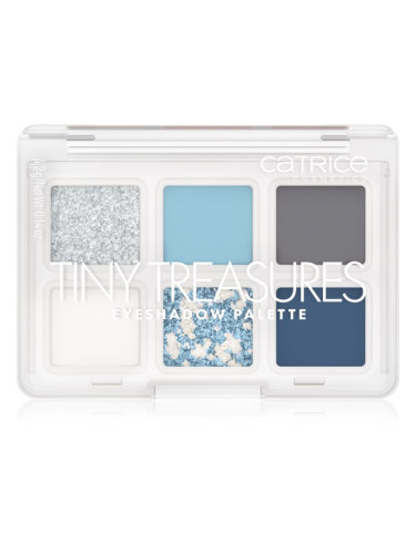 Catrice Tiny Treasures палитра сенки за очи цвят 040 Icy Whisper 4.2 гр.