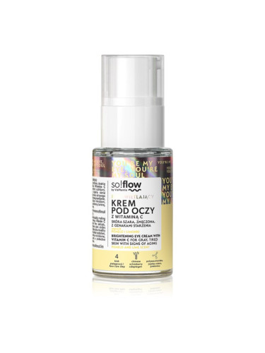 so!flow Brightening Eye Cream With Vitamin C детоксикиращ и озаряващ крем за околоочната зона с витамин С 15 мл.