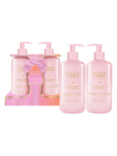 Baylis & Harding Jojoba, Vanilla & Almond Oil подаръчен комплект за ръце
