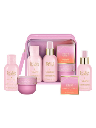Baylis & Harding Jojoba, Vanilla & Almond Oil подаръчен комплект на път