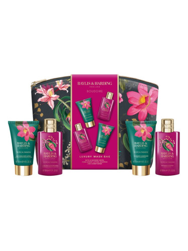 Baylis & Harding Boudoire Tropical Paradise подаръчен комплект козметична чантичка