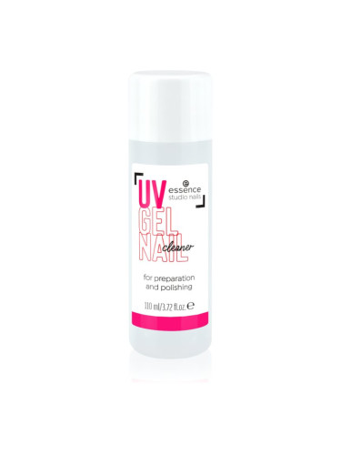 essence studio nails UV GEL NAIL продукт за почистване на нокти 01 just clean it 110 мл.