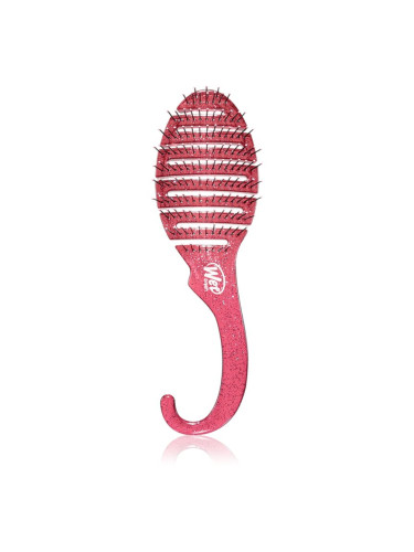 Wet Brush Shower Glitter Dtangler Pink Четка за коса под душа Pink 1 бр.