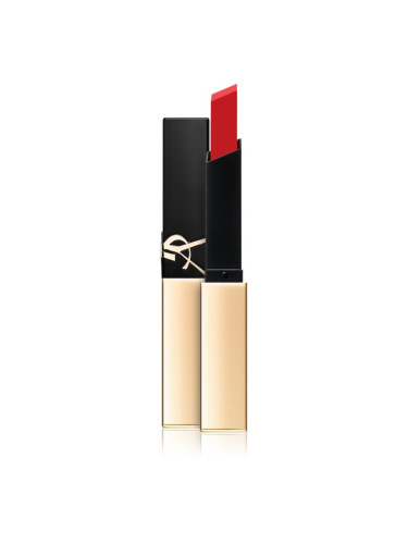 Yves Saint Laurent Rouge Pur Couture The Slim тънко матиращо червило с кожен ефект цвят 31 2.2 гр.
